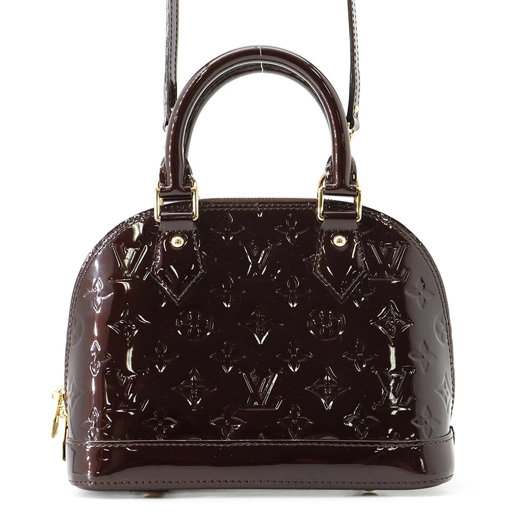 Louis Vuitton Alma Monogram Vernis 2way Shoulder Bag